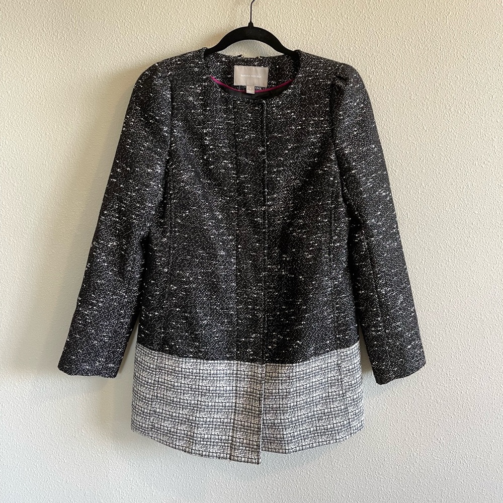 BANANA REPUBLIC Black and White Jacket